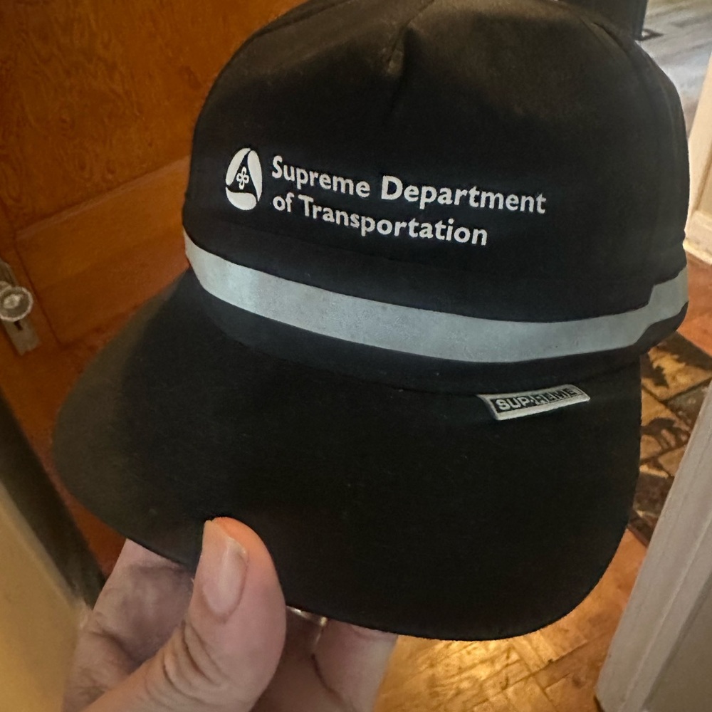 Supreme Department of Transportation reflective hat